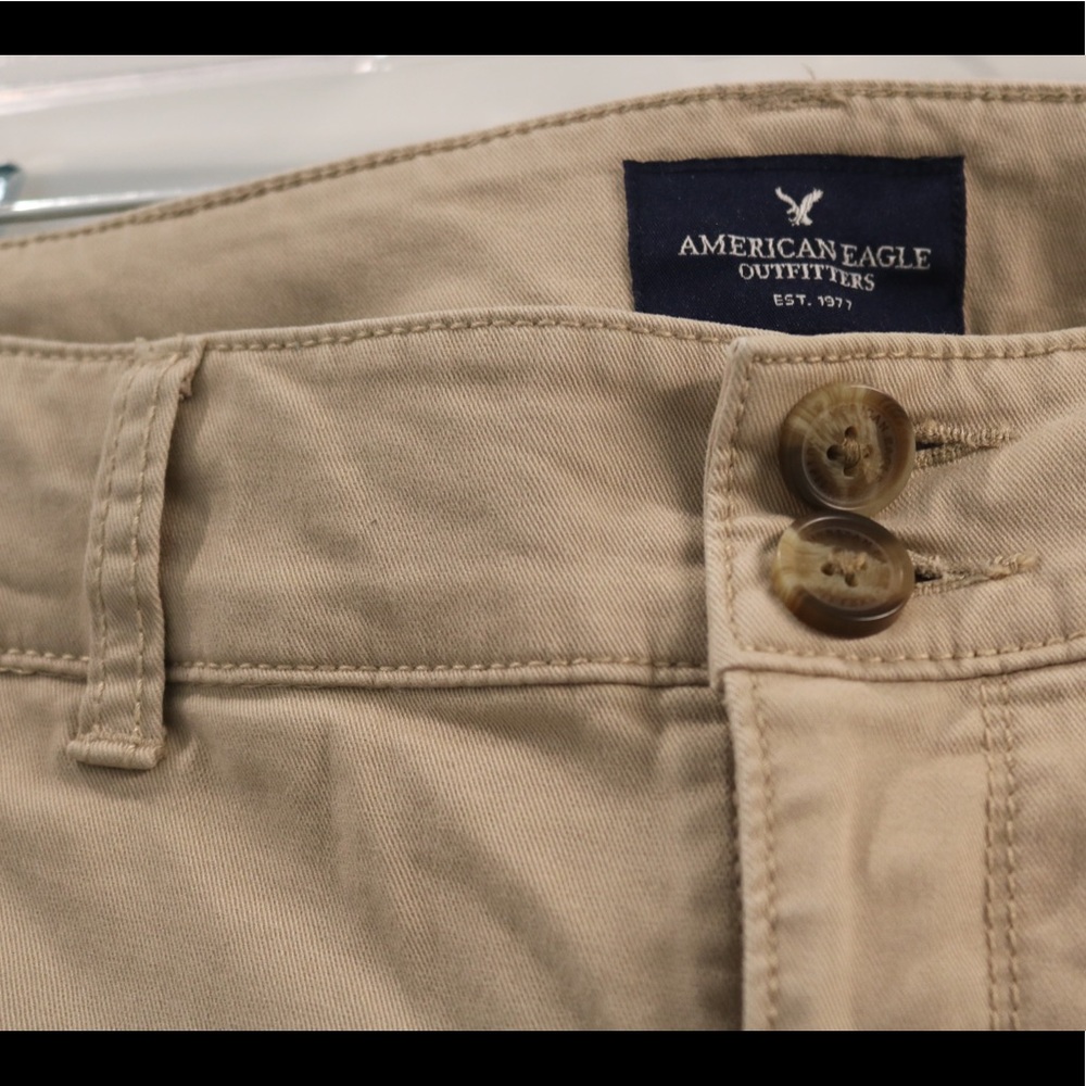 American Eagle Artist Stretch Khaki Pants Boot Cut